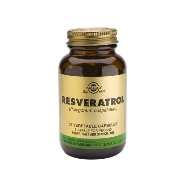 Solgar Resveratrol 100mg 60caps - Συμπληρώματα Διατροφής στο Pharmeden.gr