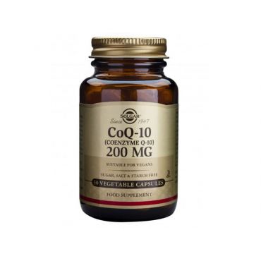 Solgar Coenzyme Q-10 200mg 30 veg. caps - Συμπληρώματα Διατροφής στο Pharmeden.gr