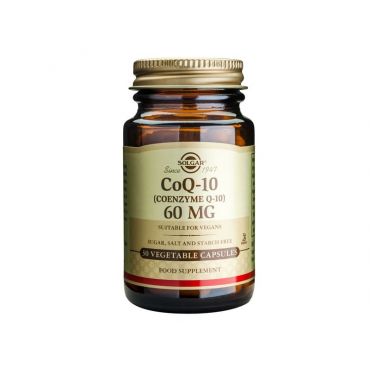 Solgar Coenzyme Q-10 60mg 30 veg caps - Συμπληρώματα Διατροφής στο Pharmeden.gr