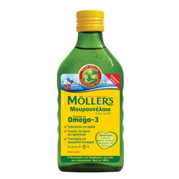 Moller's Cod Liver Oil Natural 250ml - Συμπληρώματα στο Pharmeden.gr