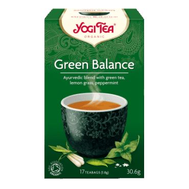 Yogi Tea Green Balance 17τμχ - Βιολογικά Προϊόντα στο Pharmeden.gr