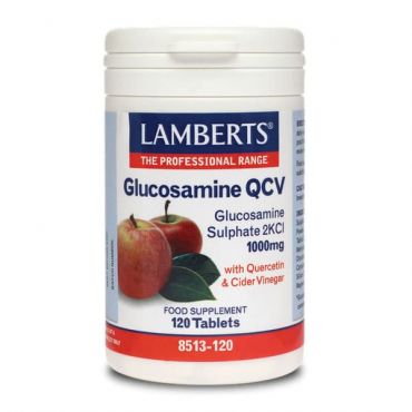 Lamberts Glucosamine QCV 120 tabs - Συμπληρώματα Διατροφής στο Pharmeden.gr