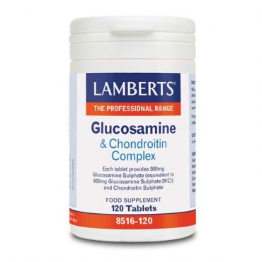 Lamberts Glucosamine & Chondroitin Complex 60 tabs - Συμπληρώματα Διατροφής στο Pharmeden.gr