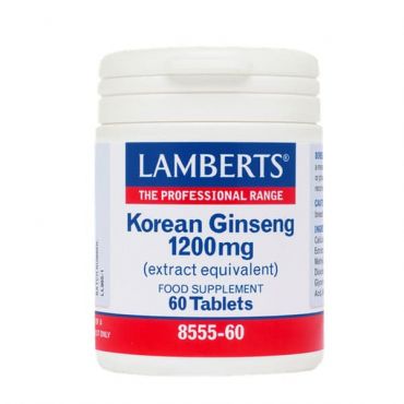 Lamberts  Korean Ginseng 1200mg 60 tabs - Συμπληρώματα Διατροφής στο Pharmeden.gr
