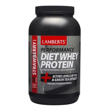 Lamberts Perfomance Diet Whey Protein Strawberry 1000gr - Συμπληρώματα Διατροφής στο Pharmeden.gr
