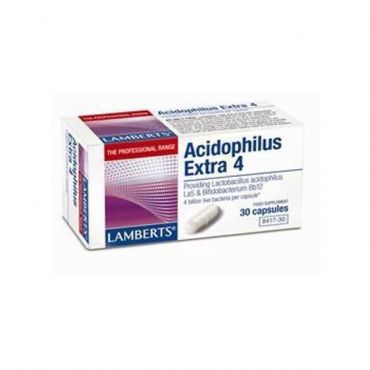 Lamberts Acidophilus Extra 4 (Milk Free) 30 caps - Συμπληρώματα Διατροφής στο Pharmeden.gr