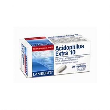 Lamberts Acidophilus Extra 10 (Milk Free) 30 caps - Συμπληρώματα Διατροφής στο Pharmeden.gr