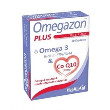 Health Aid Omegazon Plus 30caps - Συμπληρώματα στο Pharmeden.gr