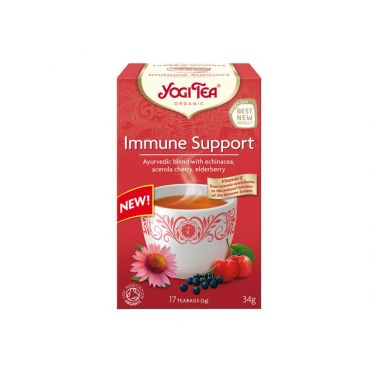 Yogi Tea Immune Support 17τμχ - Βιολογικά Προϊόντα στο Pharmeden.gr