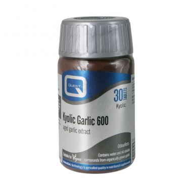 Quest Kyolic Garlic 600 mg 30 tabs Extract - Συμπληρώματα Διατροφής στο Pharmeden.gr