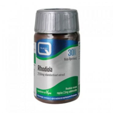 Quest Rhodiola 250 MG Extract 30 tabs - Συμπληρώματα Διατροφής στο Pharmeden.gr
