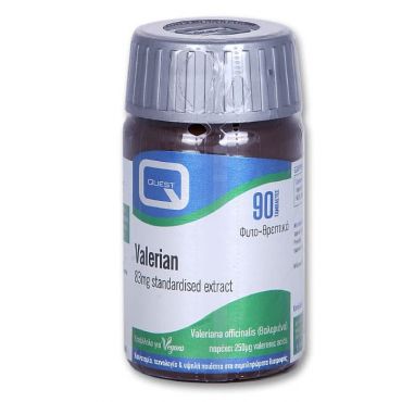 Quest Valerian 83 mg Extract 90 tabs - Συμπληρώματα Διατροφής στο Pharmeden.gr