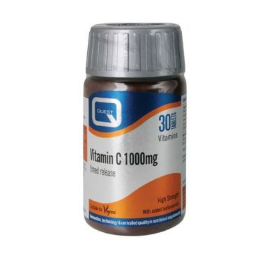 Quest Vitamin C 1000 mg 30 tabs Timed Release - Βιταμίνες στο Pharmeden.gr