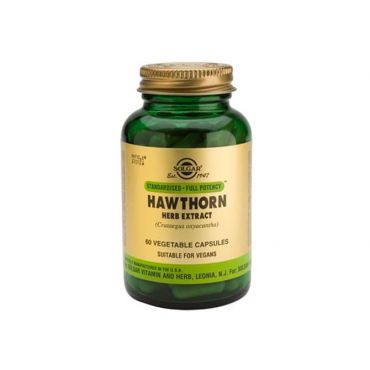 Solgar Hawthorne Herb Extract 60 vcaps - Συμπληρώματα Διατροφής στο Pharmeden.gr