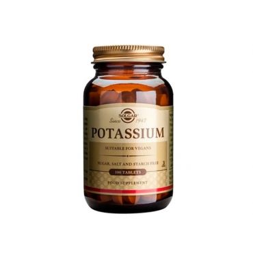 Solgar Potassium Gluconate 99mg 100 tabs - Συμπληρώματα στο Pharmeden.gr