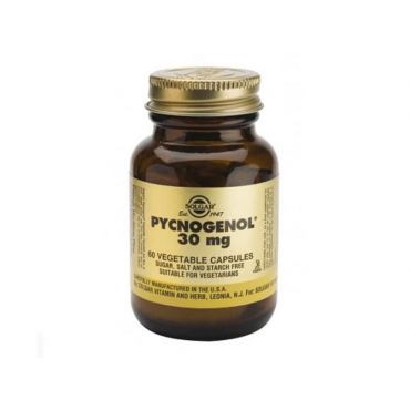 Solgar Pycnogenol  30mg 60 veg. caps - Συμπληρώματα Διατροφής στο Pharmeden.gr