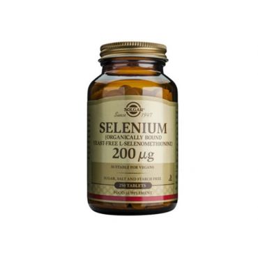 Solgar Selenium 200μg 250 tabs - Συμπληρώματα στο Pharmeden.gr