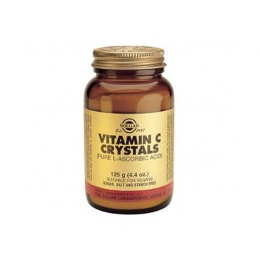 Solgar Vitamin C Crystals 125 gr - Βιταμίνες στο Pharmeden.gr