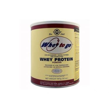 Solgar Whey To Go Protein Vanilla Powder 907gr - Συμπληρώματα στο Pharmeden.gr