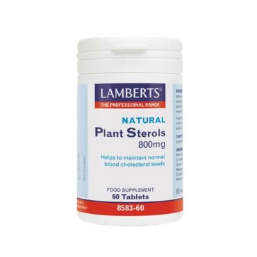 Lamberts Plant Sterols των 800mg 60tabs - Συμπληρώματα Διατροφής στο Pharmeden.gr