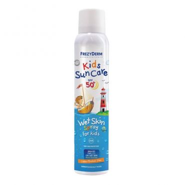 Frezyderm Kids Suncare Wet Skin Spray Spf50+ 200ml - Αντηλιακά στο Pharmeden.gr