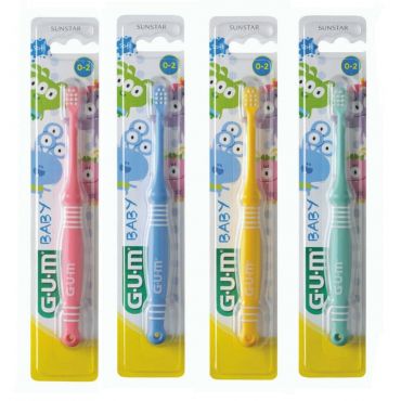 Gum 213 Baby Toothbrush Οδοντόβουρτσα  0-2 Ετών 1τμχ - Στοματική Υγιεινή στο Pharmeden.gr