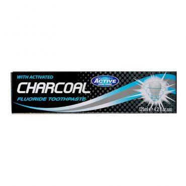 Beauty Formulas Activated Charcoal Flouride Toothpaste 125ml - Στοματική Υγιεινή στο Pharmeden.gr