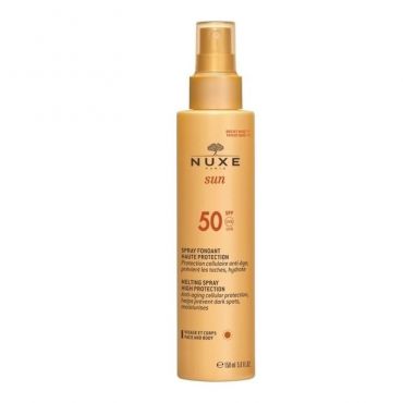 Nuxe Sun Milky Spray Αντηλιακό Γαλάκτωμα Spray για Πρόσωπο & Σώμα SPF50 150ml - Αντηλιακά στο Pharmeden.gr