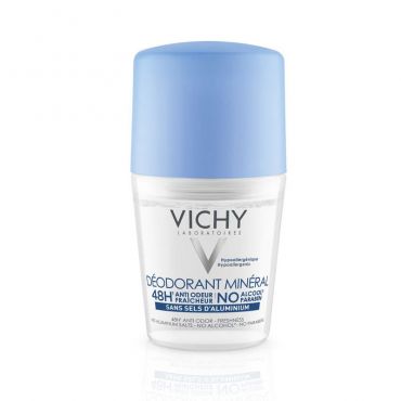 Vichy Deodorant Mineral 48h Roll-On 50ml - Υγιεινή στο Pharmeden.gr