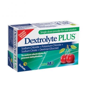 Intermed Dextrolyte Plus 10 φακελάκια - Συμπληρώματα στο Pharmeden.gr