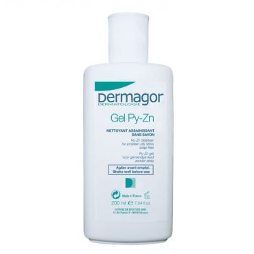 Dermagor Cleansing Gel Py-Zn 200ml - Πρόσωπο στο Pharmeden.gr