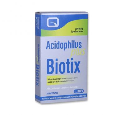 Quest Acidophilus Plus Biotix 30caps - Συμπληρώματα στο Pharmeden.gr