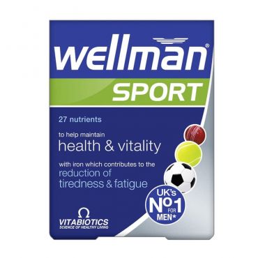 Vitabiotics Wellman Sport 30 tabs - Συμπληρώματα Διατροφής στο Pharmeden.gr