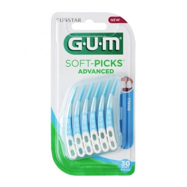 Gum 649M Soft Picks Advanced Small 30 τεμ - Στοματική Υγιεινή στο Pharmeden.gr