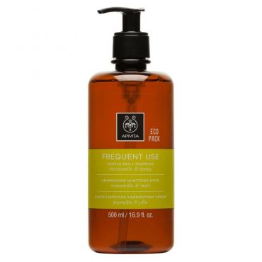 Apivita Frequent use Shampoo Eco Pack Σαμπουάν για Καθημερινή Χρήση με Χαμομήλι & Μέλι 500ml - Μαλλιά στο Pharmeden.gr