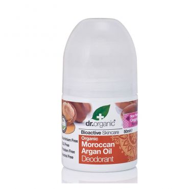 Dr. Organic Argan Oil Deodorant 50ml - Υγιεινή στο Pharmeden.gr