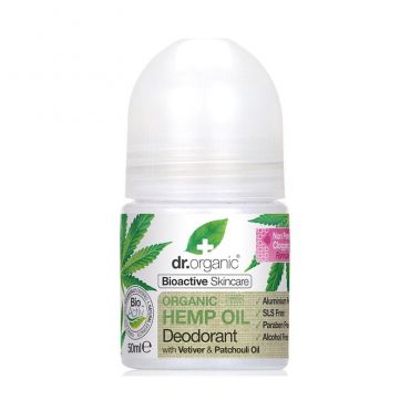 Dr. Organic Hemp Oil Deodorant 50ml - Υγιεινή στο Pharmeden.gr