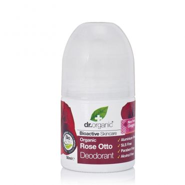 Dr. Organic Rose Otto Deodorant 50ml - Υγιεινή στο Pharmeden.gr