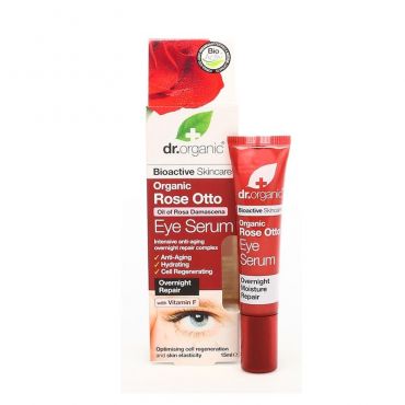 Dr. Organic Rose Otto Eye Serum 15ml - Πρόσωπο στο Pharmeden.gr