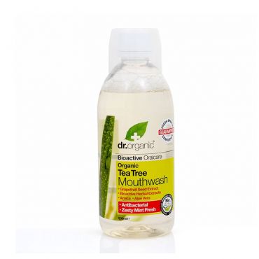 Dr. Organic Tea Tree Mouthwash 500ml - Στοματική Υγιεινή στο Pharmeden.gr