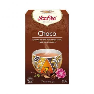 Yogi Tea Choco Aztec Spice Τσάι με Κακάο 17τμχ - Βιολογικά Προϊόντα στο Pharmeden.gr