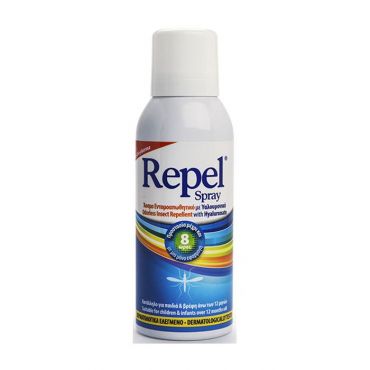 Uni-Pharma Repel Spray Άοσμο Εντομοαπωθητικό με Υαλουρονικό 100ml - Διάφορα στο Pharmeden.gr
