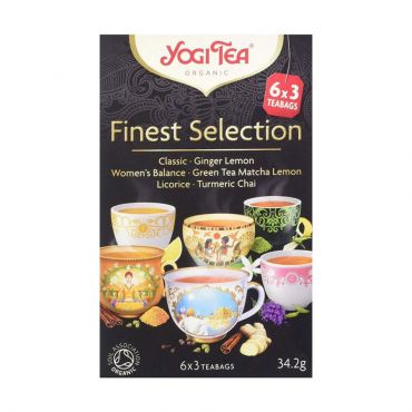 Yogi Tea Finest Selection 18τμχ - Βιολογικά Προϊόντα στο Pharmeden.gr