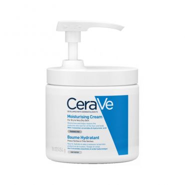 CeraVe Moisturizing Cream με Αντλία 454ml - Πρόσωπο στο Pharmeden.gr