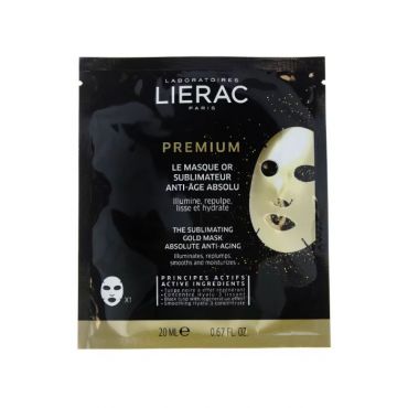 Lierac Premium Le Masque or Anti-Age Full Face Sheet 20ml - Πρόσωπο στο Pharmeden.gr