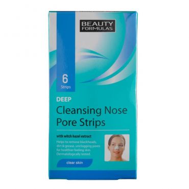 Beauty Formulas Deep Cleansing Nose Pore Strips 6pcs - Πρόσωπο στο Pharmeden.gr