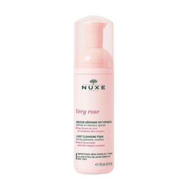 Nuxe Very Rose Light Cleansing Foam 150ml - Πρόσωπο στο Pharmeden.gr