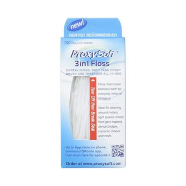 ProxySoft  3in1 Floss Οδοντικό Νήμα 100τεμ - Στοματική Υγιεινή στο Pharmeden.gr