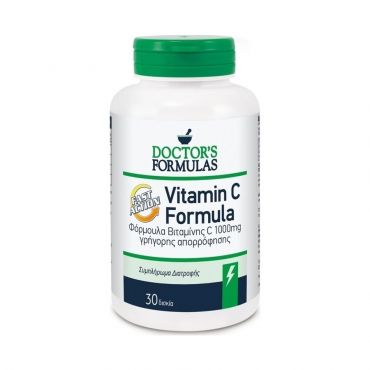 Doctor's Formulas Vitamin C Formula Fast Action 30 δισκία - Συμπληρώματα Διατροφής στο Pharmeden.gr
