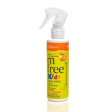 Benefit Hellas M Free kids Spray Lotion Φυτικό Εντομοαπωθητικό Mandarin  125ml - Διάφορα στο Pharmeden.gr